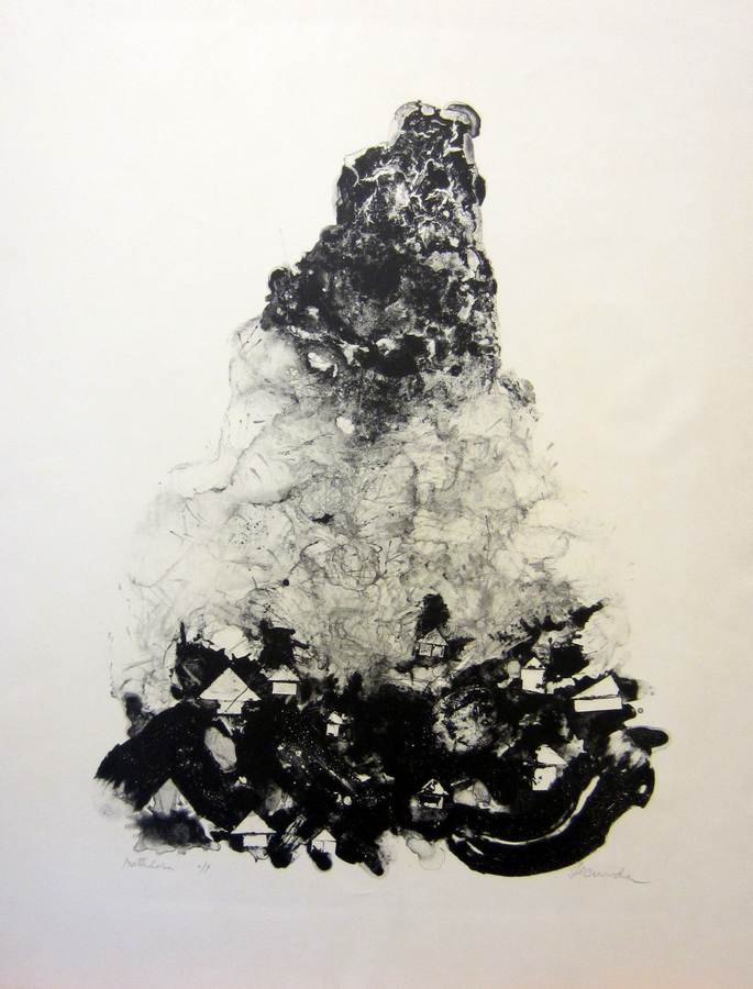 Matterhorn a lithograph by Arthur Secunda