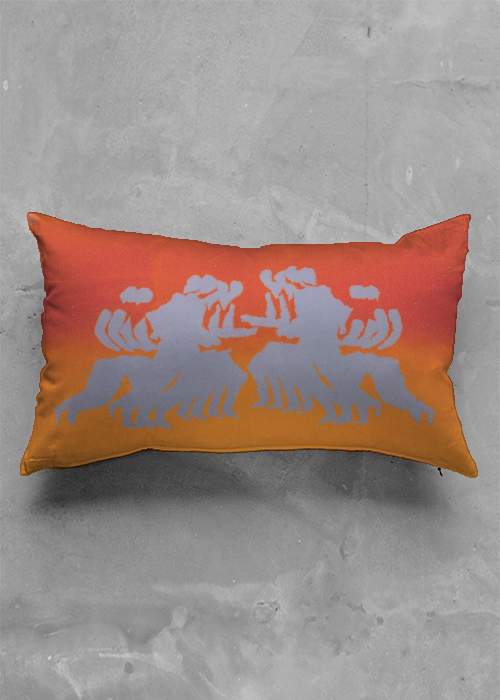 Custom Made Pillows featuring Arthur Secunda Designed Artwork